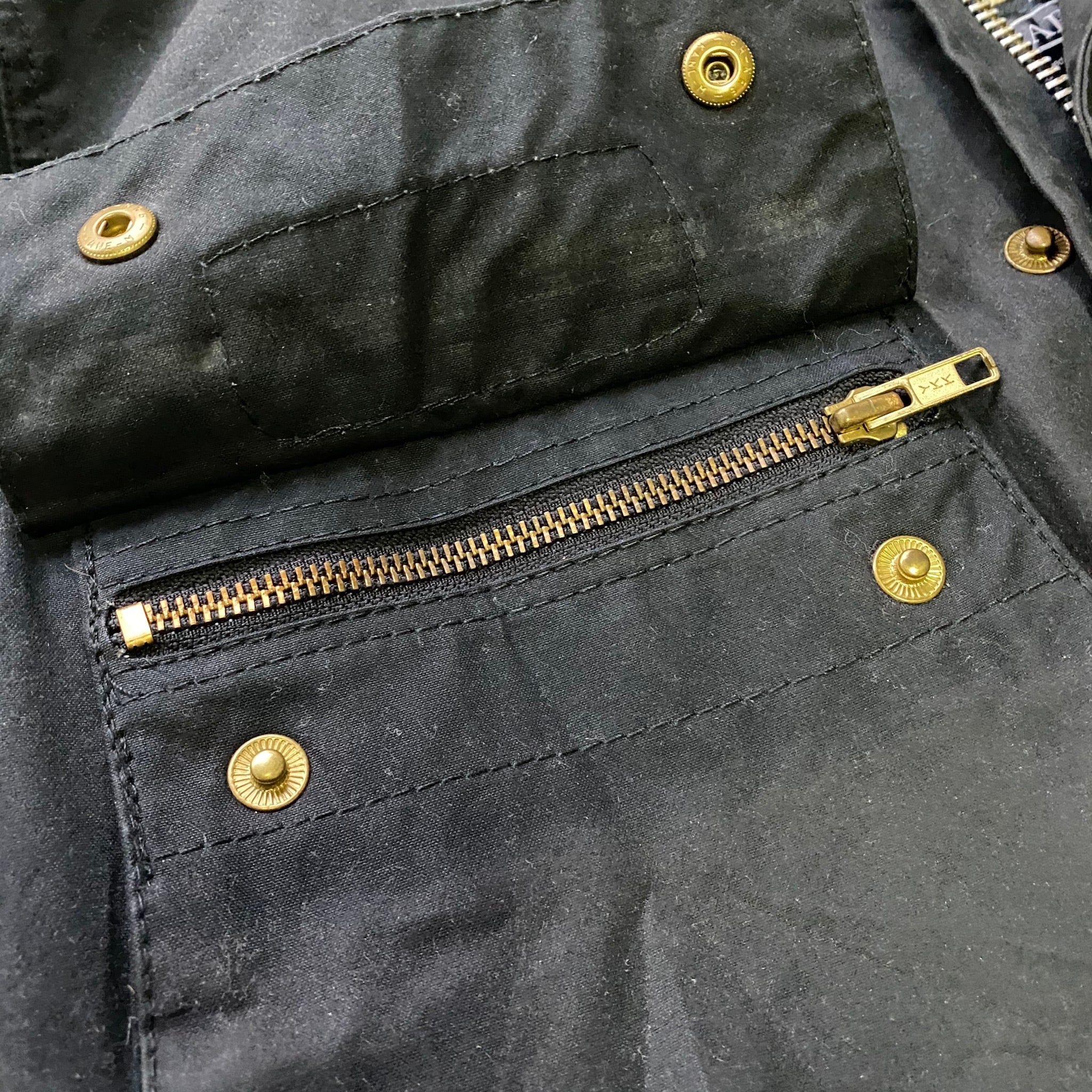 80〜90年代 ビンテージ 旧3ワラント Barbour バブアー INTERNATIONAL