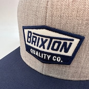 Brixton/ブリクストン　REGAL MP SNAPBACK　ライトヘザーグレー