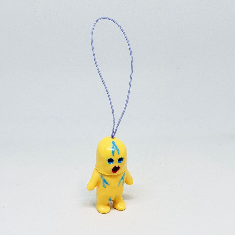 チビめんたストラップ(うすきいろ) / ストラップ / デハラユキノリ