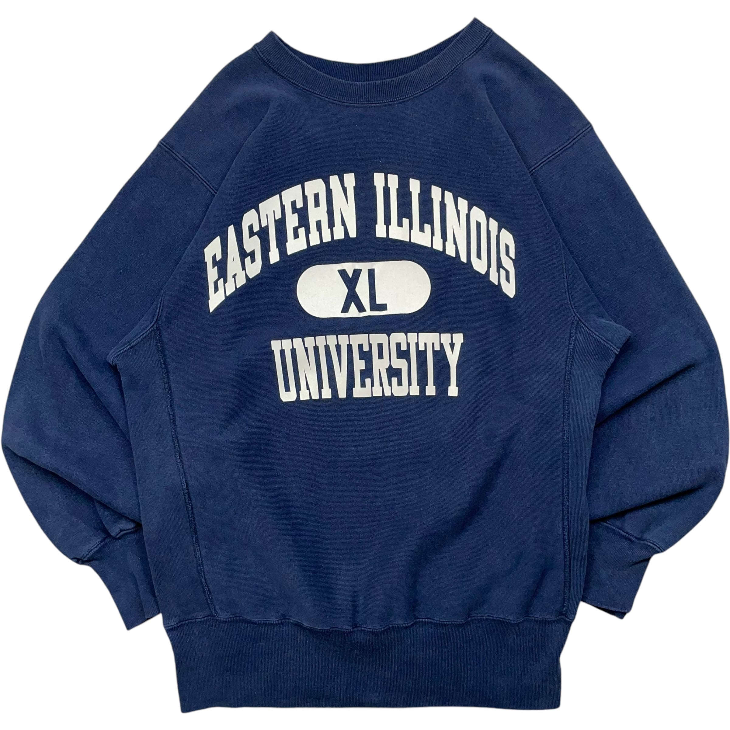 《XL》champion チャンピオン スウェット リバースウィーブ 3段プリント 90年代 vintage USA製 no.