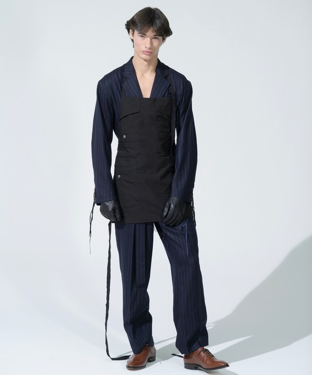 Midorikawa / MID26AW-JK06 JUMP SUIT(NAVY STRIPE)