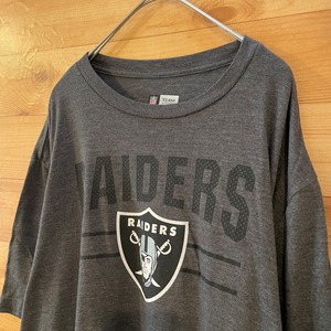 【NFL】アメフト ラスベガス・レイダース Tシャツ Las Vegas Raiders ロゴ XL ビッグサイズ us古着 アメリカ古着