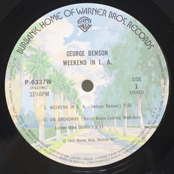 George Benson / Weekend In L.A. [P-6337〜8W] - 画像4