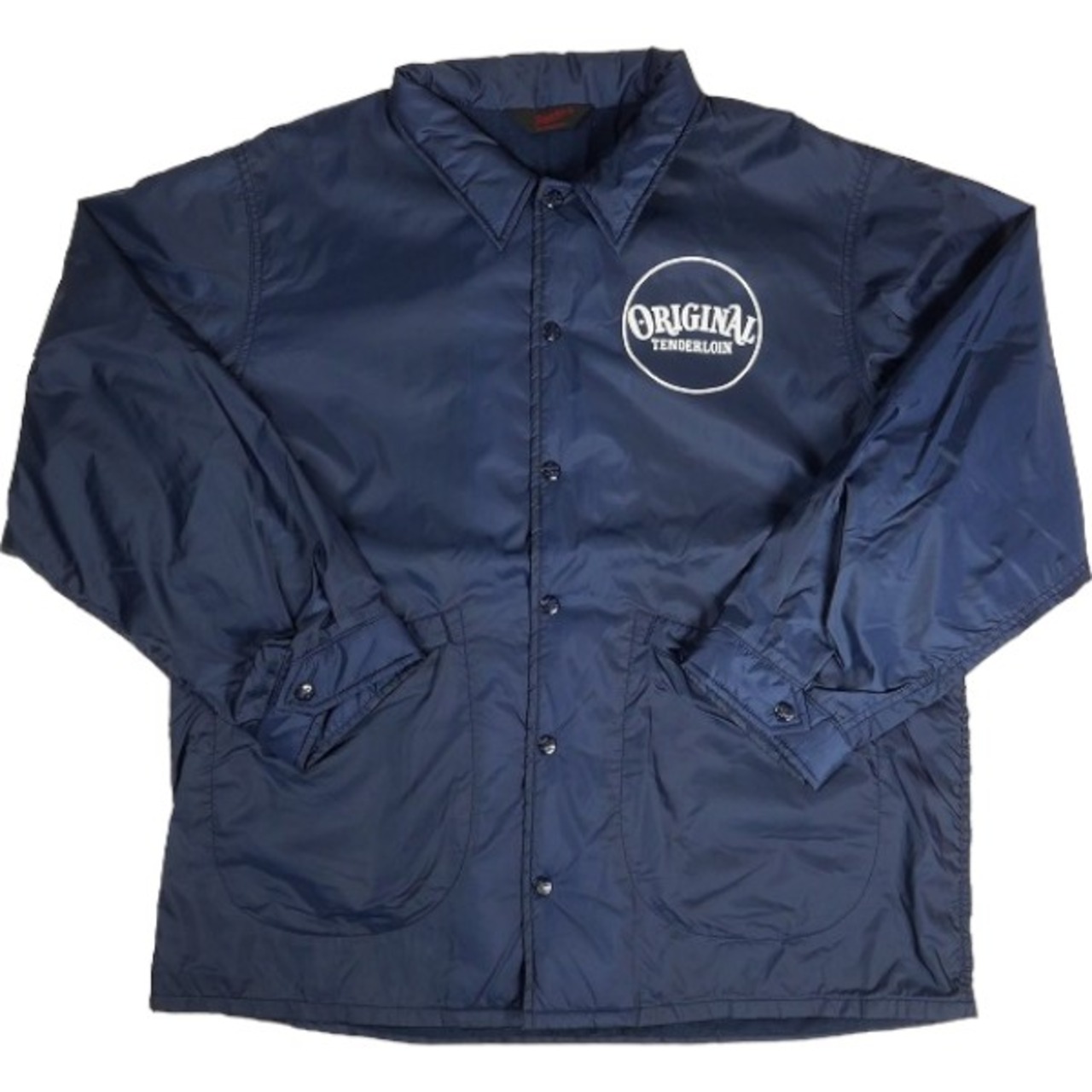 Size【XL】 TENDERLOIN テンダーロイン NYLON COACH JKT NAVY 