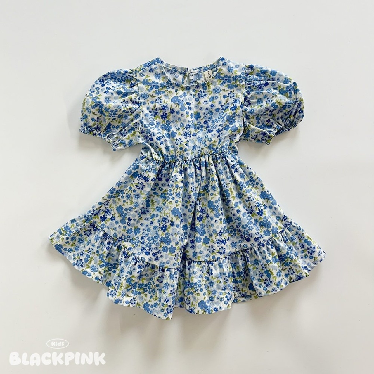 [BLACKPINK] Flora Puff Dress / [블랙핑크] 플로라퍼프원피스