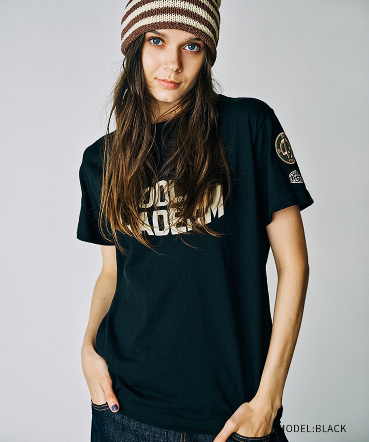 【先行販売】CL TMプリントベーシックTシャツ (L/GRAY)　CQ-49001