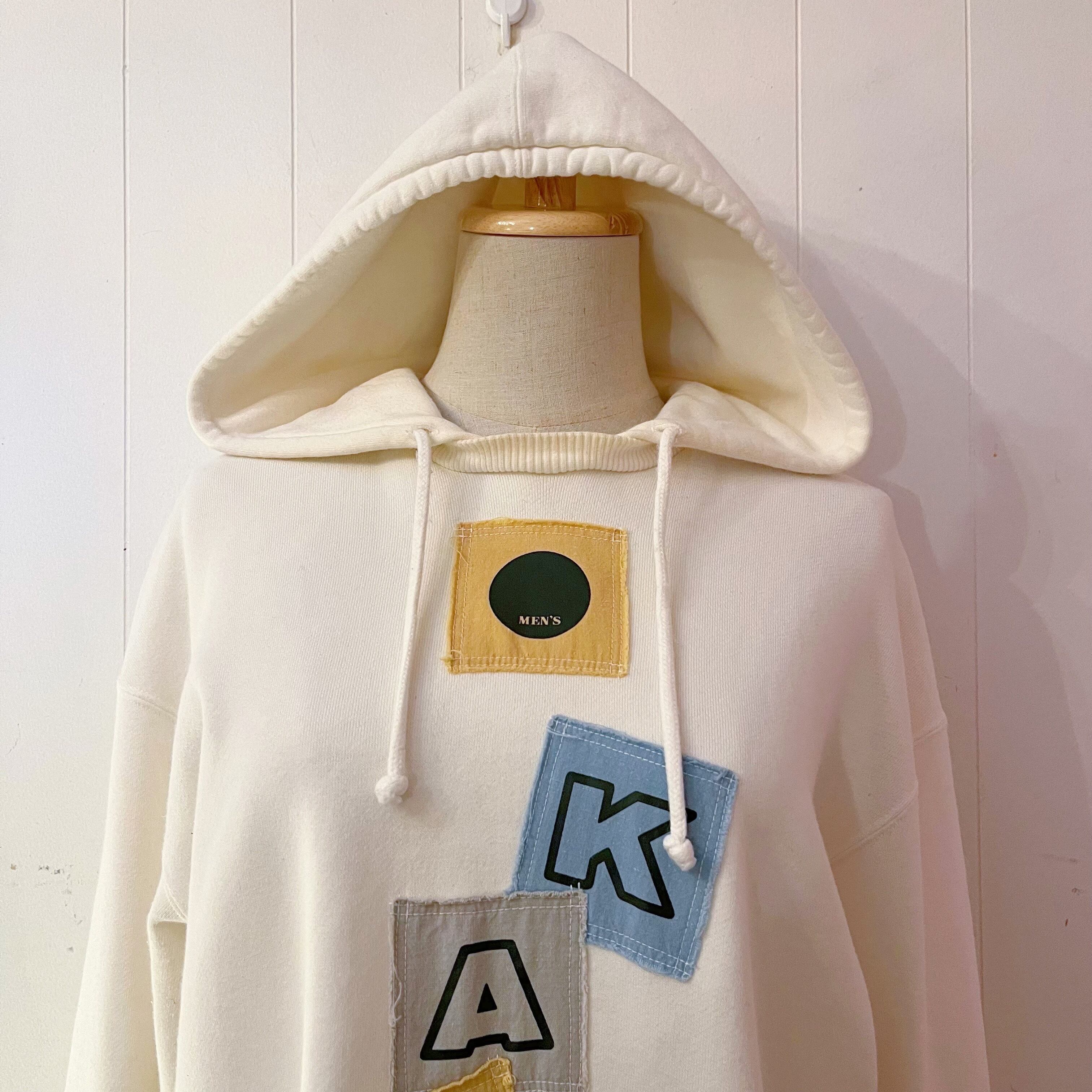 KANEKO ISAO / white hoodie sweat