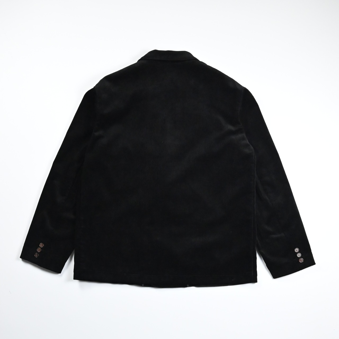 INTERIM / 9W LINEN COTTON CORDUROY PIPING DOUBLE JACKET