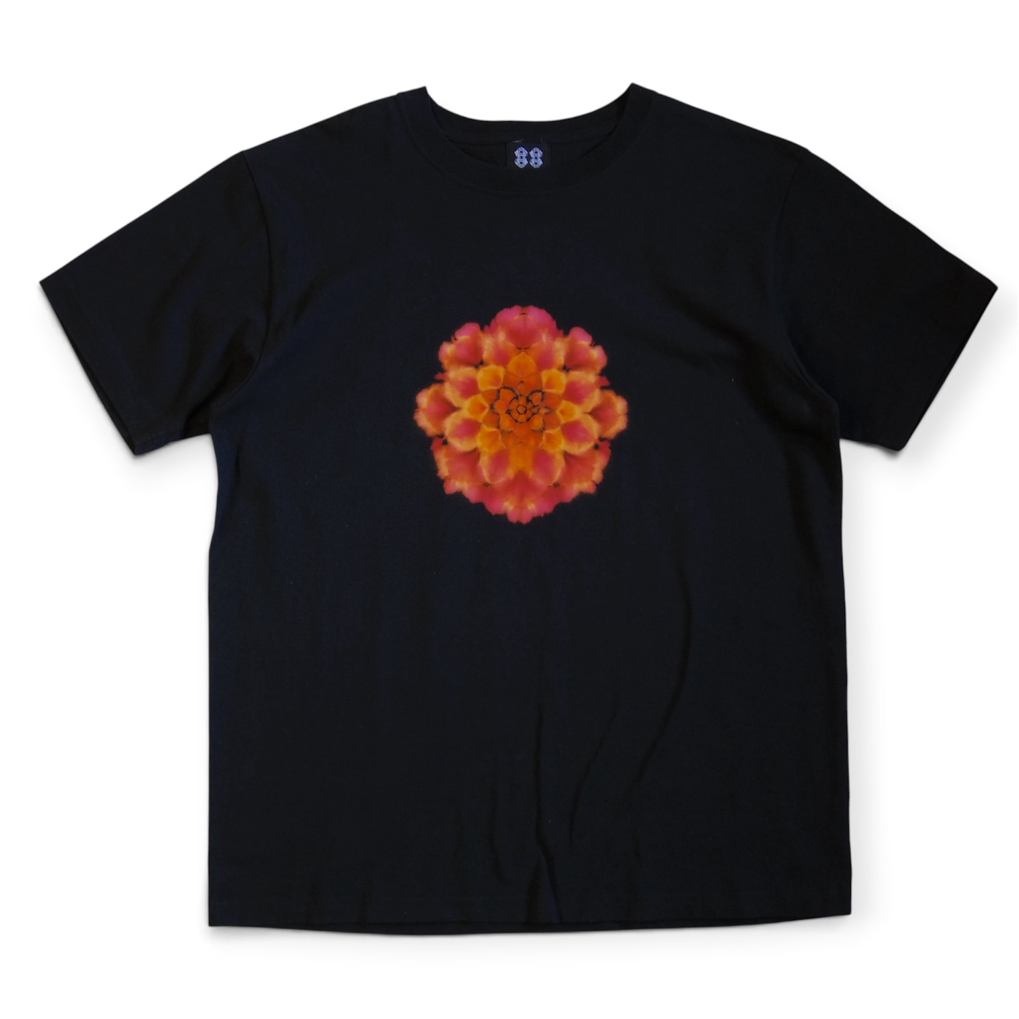 “曼荼羅染め×抜染” -nukizome- TIE DYE T-SHIRT 《XL》