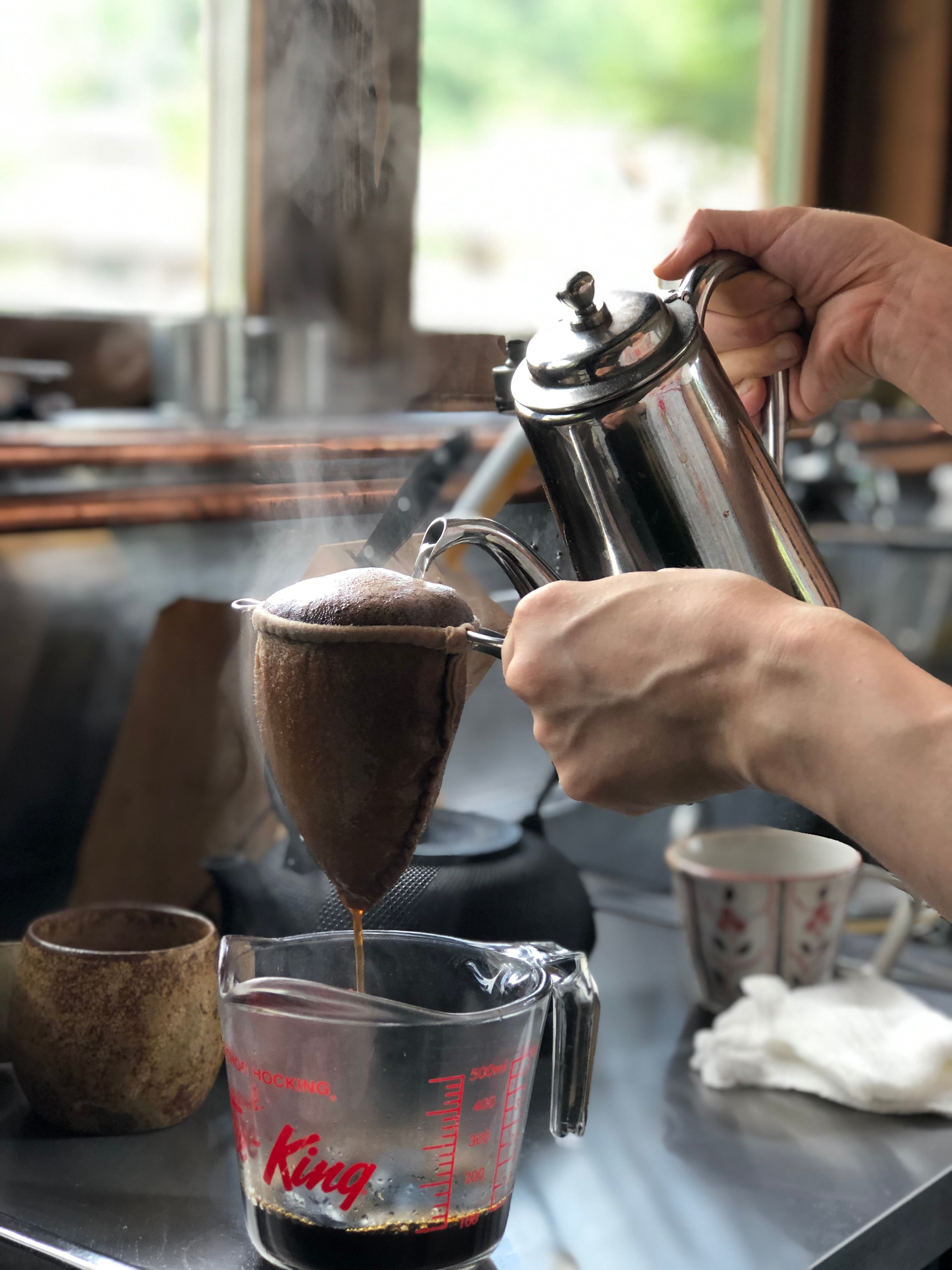 コーヒー豆 袋 お洒落 オブジェ 4枚まとめて‼ 【管理番号DK-２１４】 コーヒー豆袋がリニューアル♪ - すてきなじかん