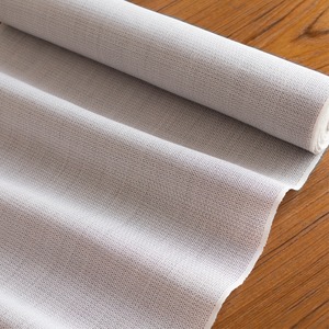 亀甲の模様　古代越後上布　着尺【未仕立品】