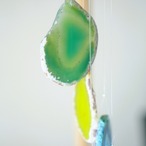 Summer Beach 07 - アゲートヒーリングチャイム / Agate Sun Catcher Wind Chime 566