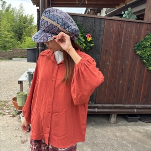 エスニック柄キャスケットB