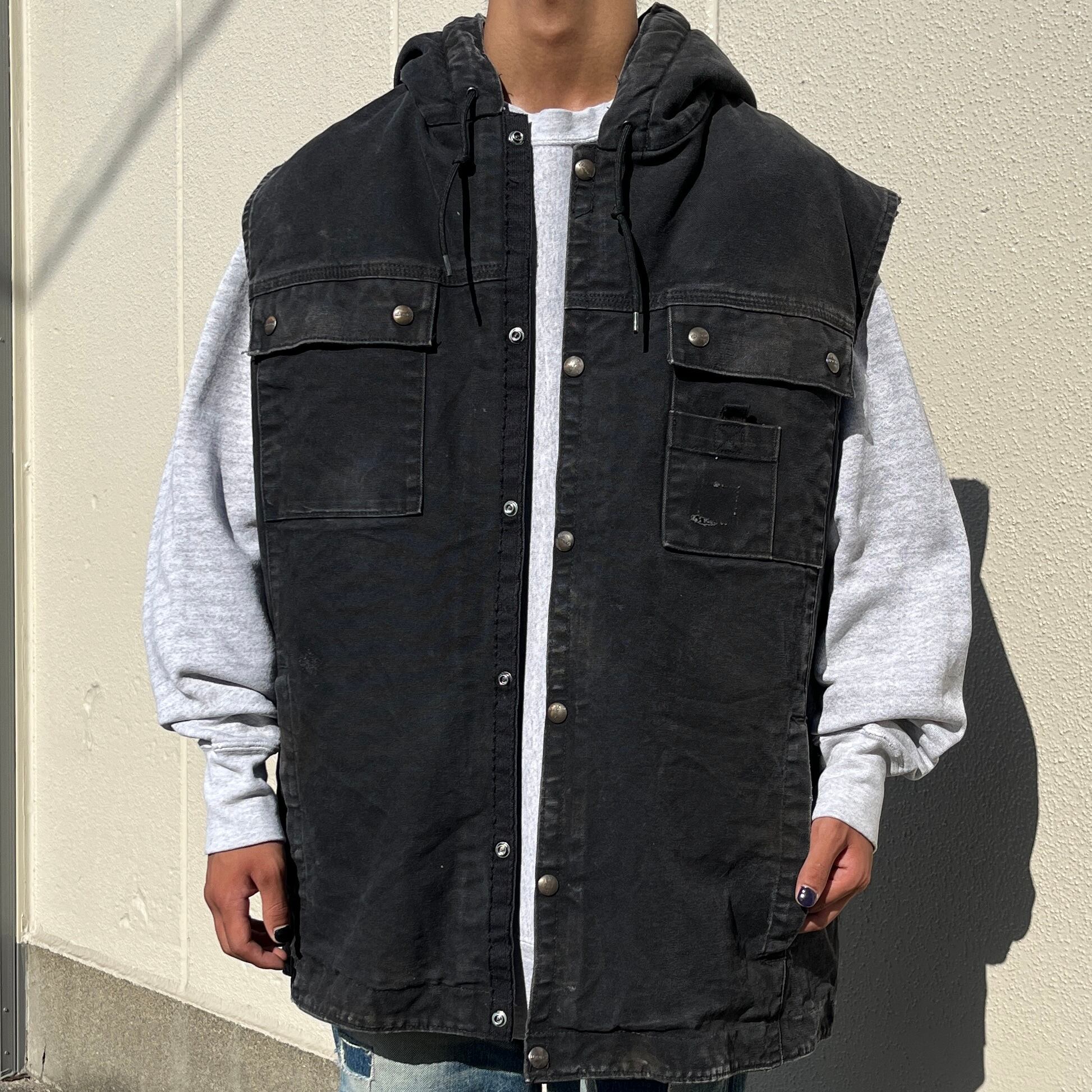 2022高い素材 Carhartt / XL - フード付きダックベスト ベスト - www.b