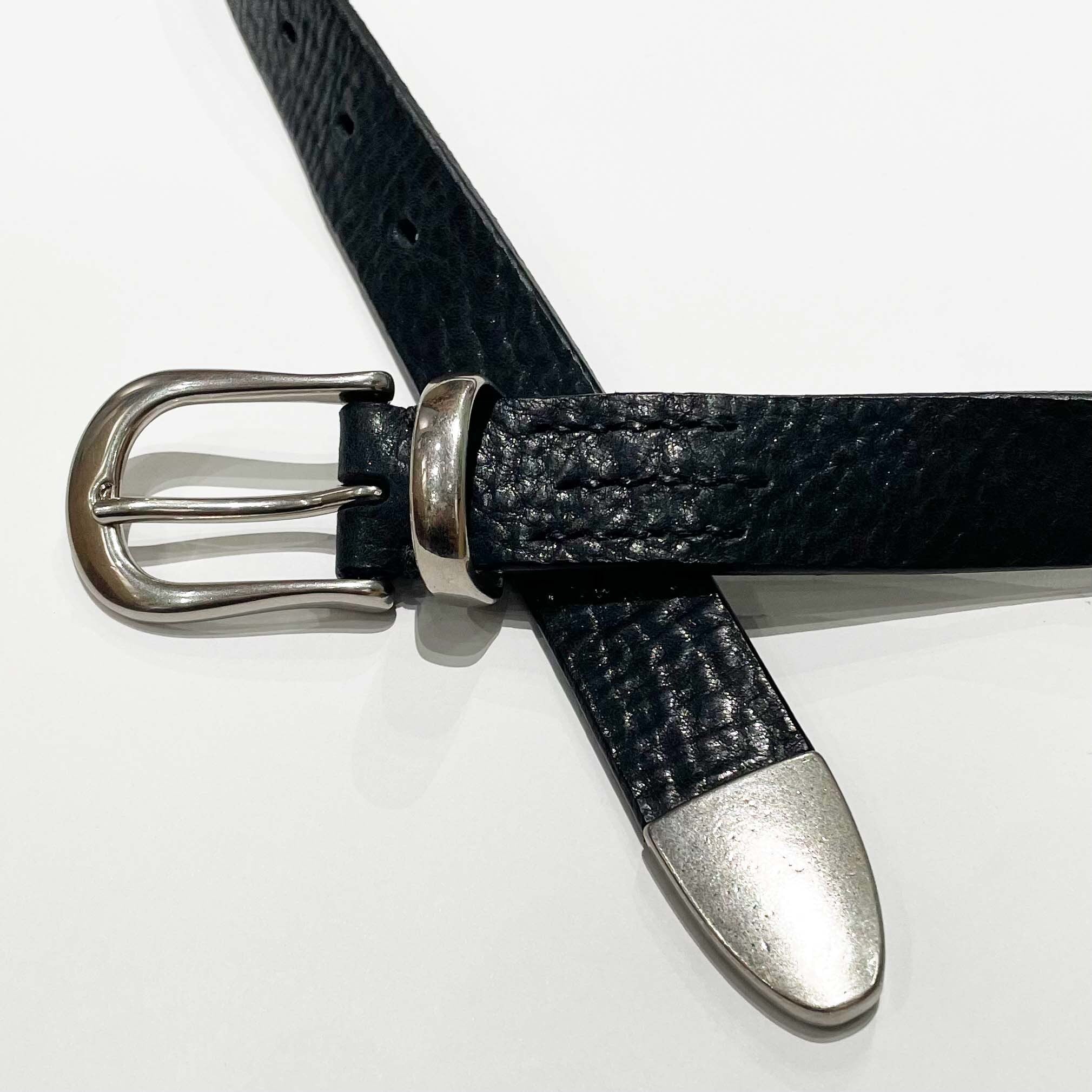 Leather Narrow Western Belt | BENJAMIN AUTHENTIC CLUB