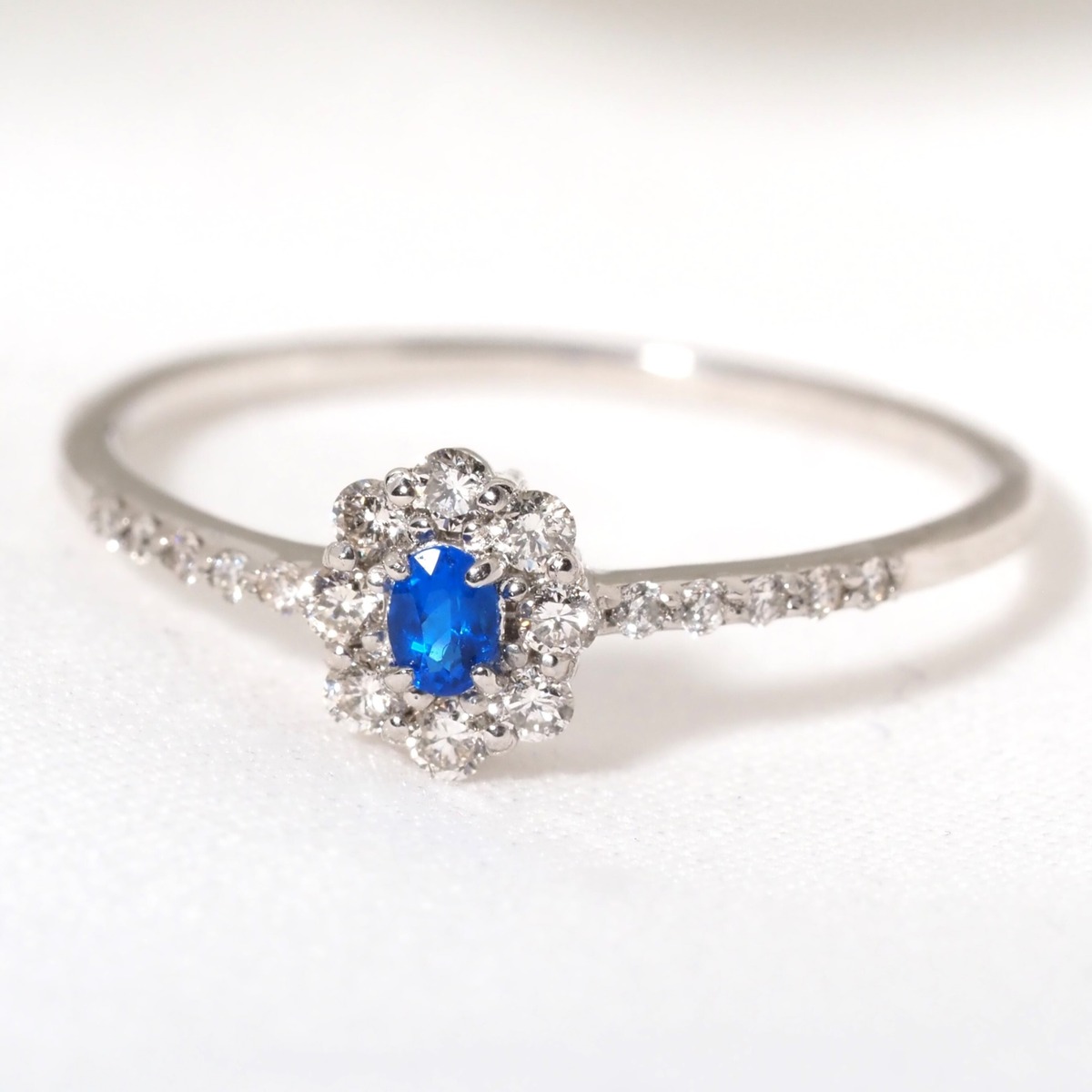 0.08ct ファッション 新品 希少 Pt900 アウイナイト ダイヤモンド  