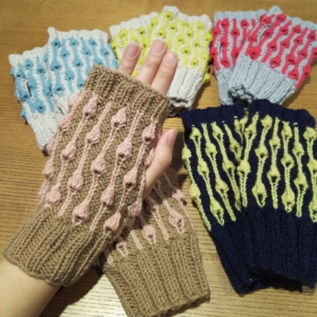 Tsubomitonツボミトンの編み物キット　byコリドーニッティング
