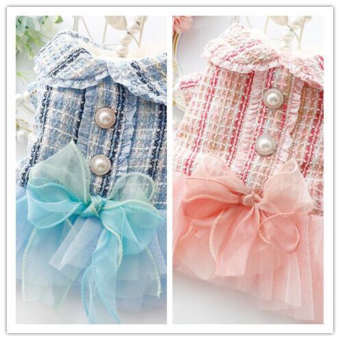 《予約》№3101205 パールボタンの羽衣リボンワンピース