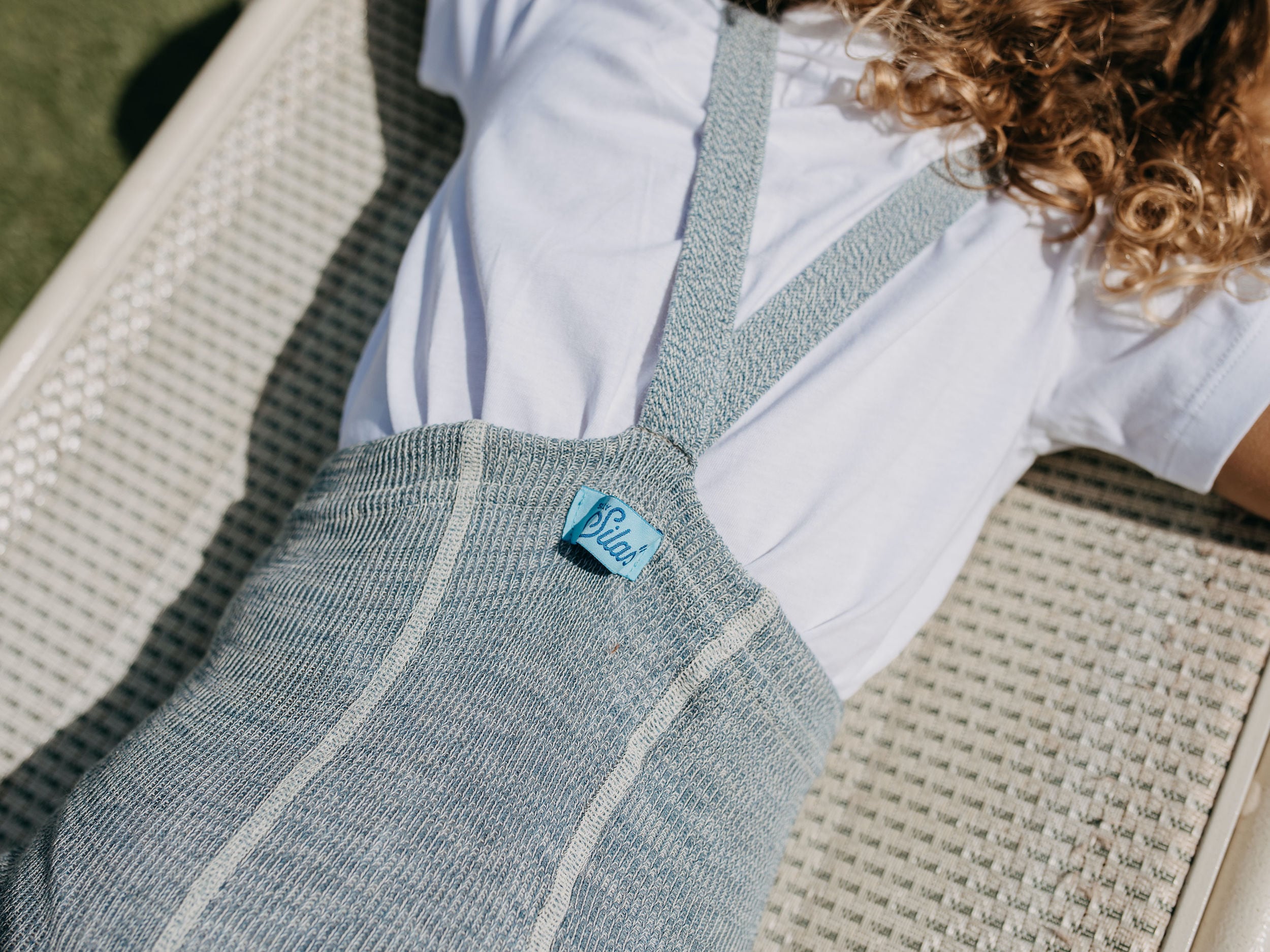 SILLY Silas Shorty Tights Marshmallow Sky | RESONASON