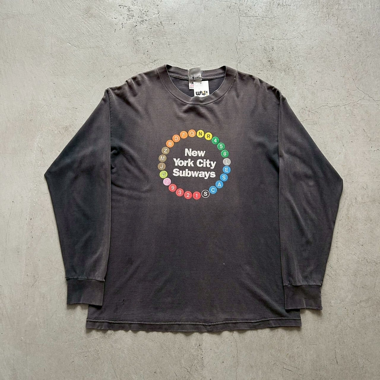 1990s New York City Subways Line L/S T-shirt【高円寺店】