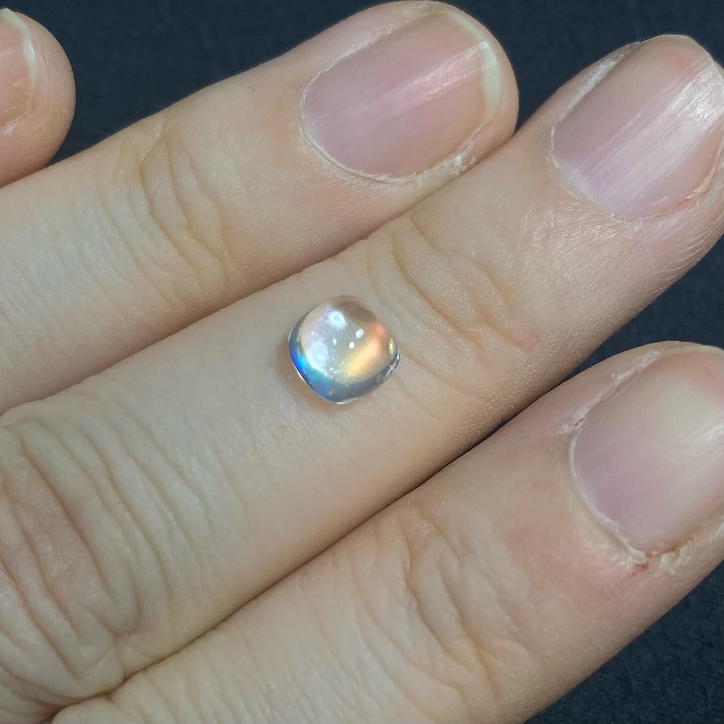 レインボーなアンデシンラブラドライト