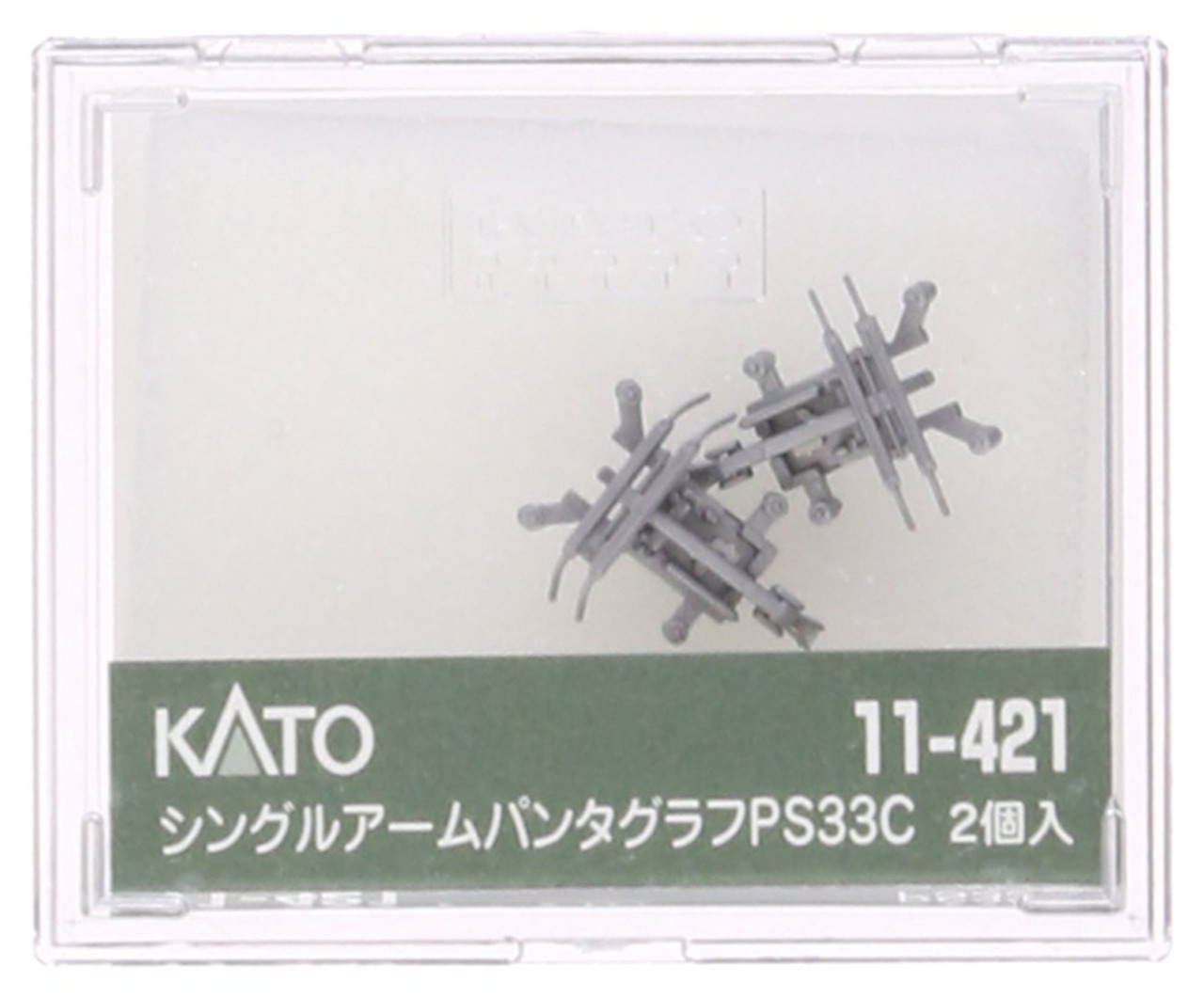 KATO Nゲージ シングルアームパンタグラフ PS33C 2個入 11-421 鉄道模型用品