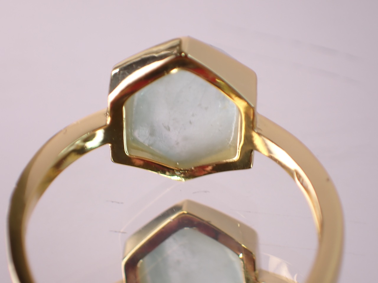 【サイズフリー】Sv925　クォーツリング　[D1-80]