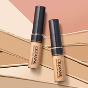 セザンヌ ストレッチカバーコンシーラー10 ライト系 8.0g 高密着 高カバー 目周り ほうれい線 毛穴 クマ ウォータープルーフ