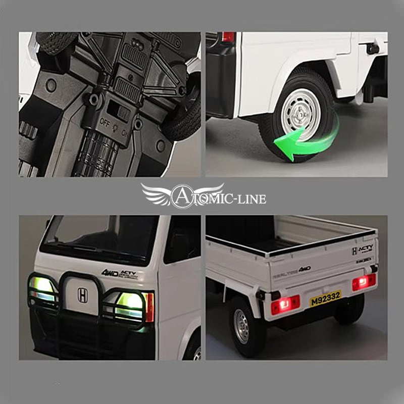 HONDA アクティ 4WD 1/18 ミニカー 全2色 ライト点灯 エンジンサウンド
