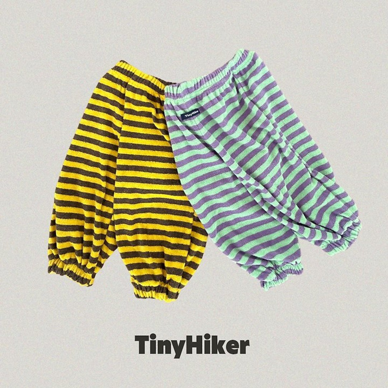 韓国子供服 / TinyHiker / 26Autumn / パイル地 ジョガーパンツ / 秋服 *XS~XL *