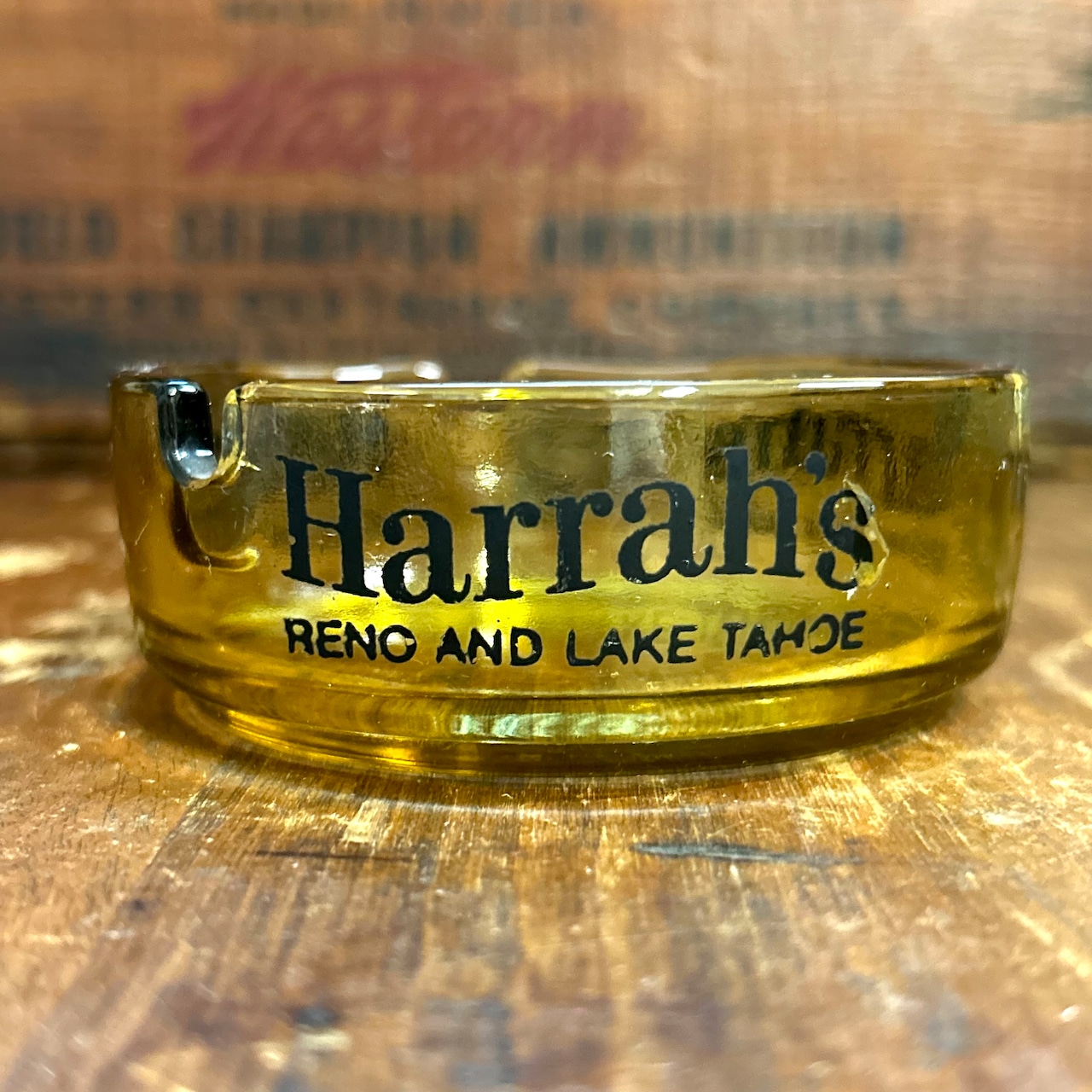 1960s HARRAH’S RENO & LAKE TAHOE ヴィンテージ カジノ アッシュトレイ 灰皿 USA
