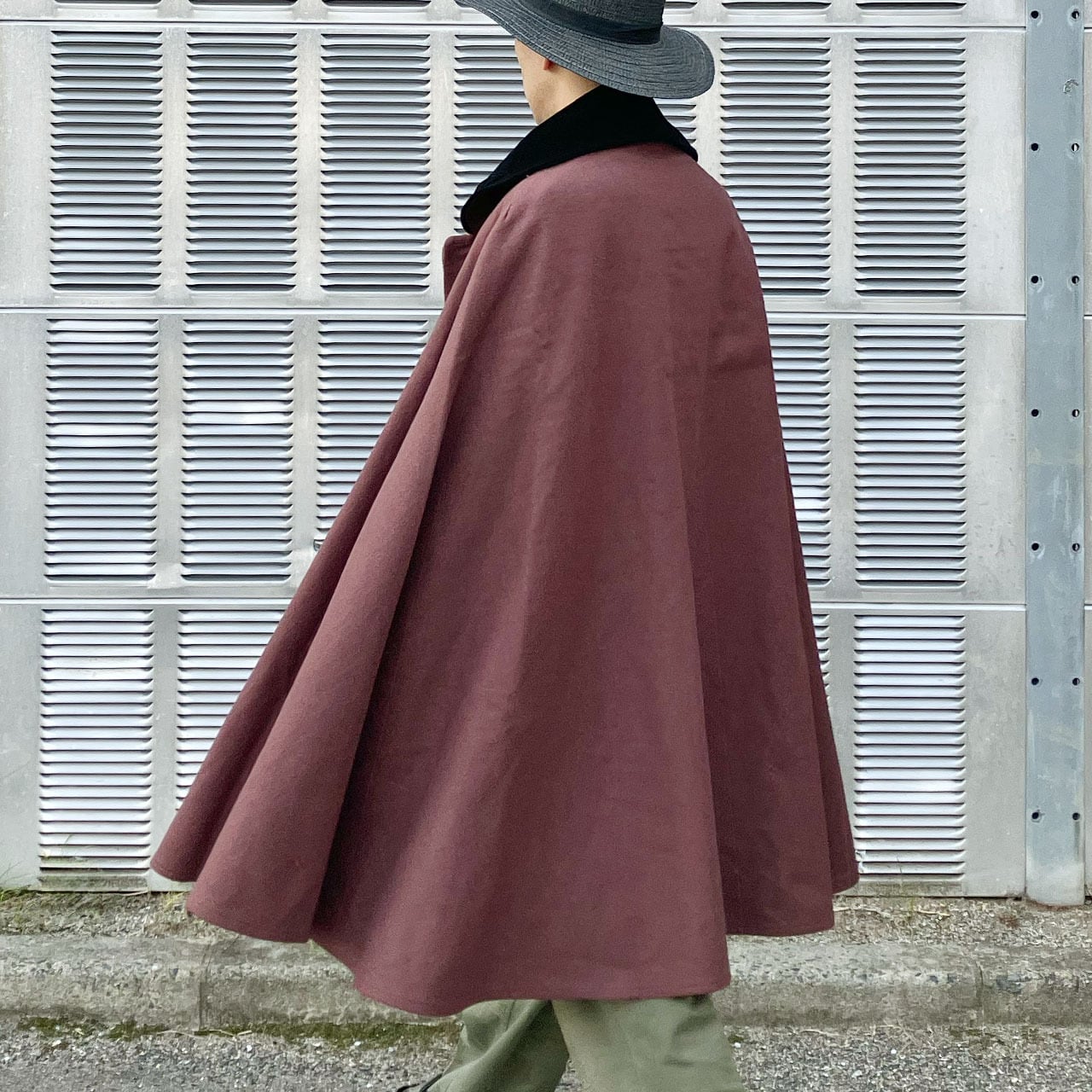 英国アンティーク インバネスコート フォーマル ヴィンテージ ヴィクトリアン 賞金100万円》インバネスコートドレス-Gray – Tnewties