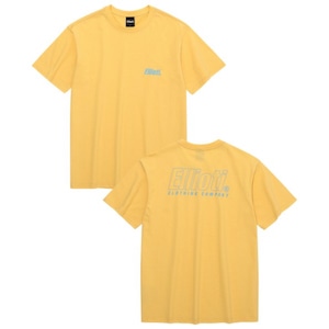 [Ellioti] Signature logo T-shirt_Lemon 正規品 韓国ブランド 韓国代行 韓国ファッション 韓国通販 Tシャツ