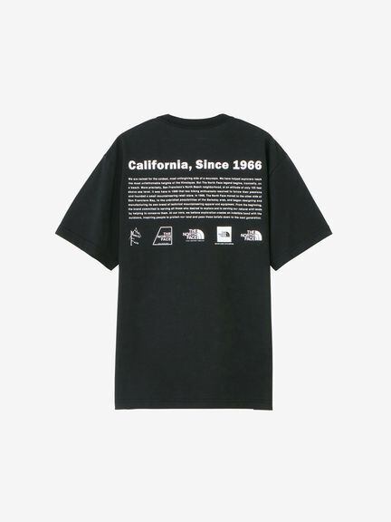 THE NORTH FACE (ザノースフェイス) ヒストリカルロゴティー (K) ブラック NT32407