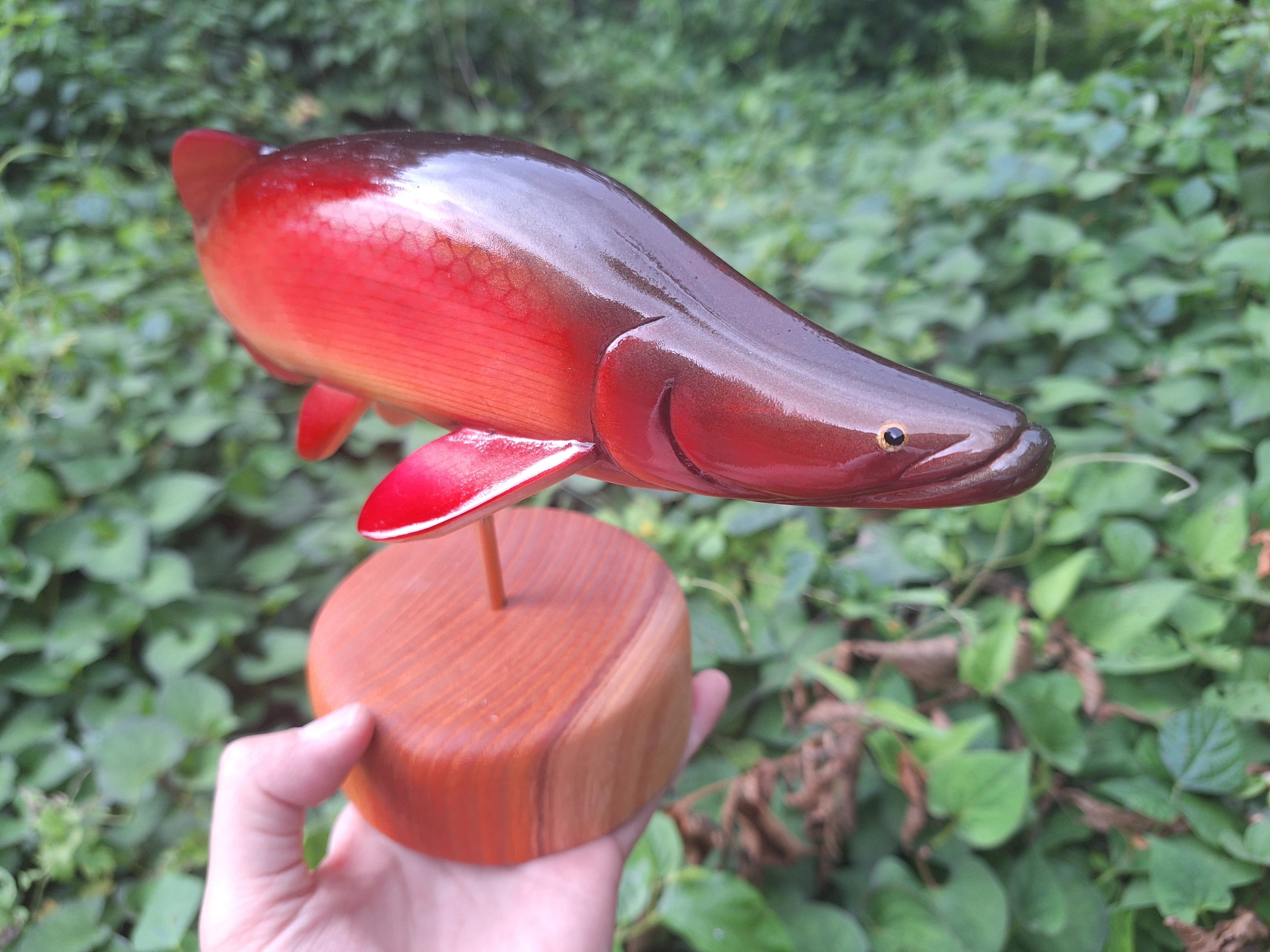 ピラルク－ Pirarucu 在庫限り | 工房西岡 woodcraft animals