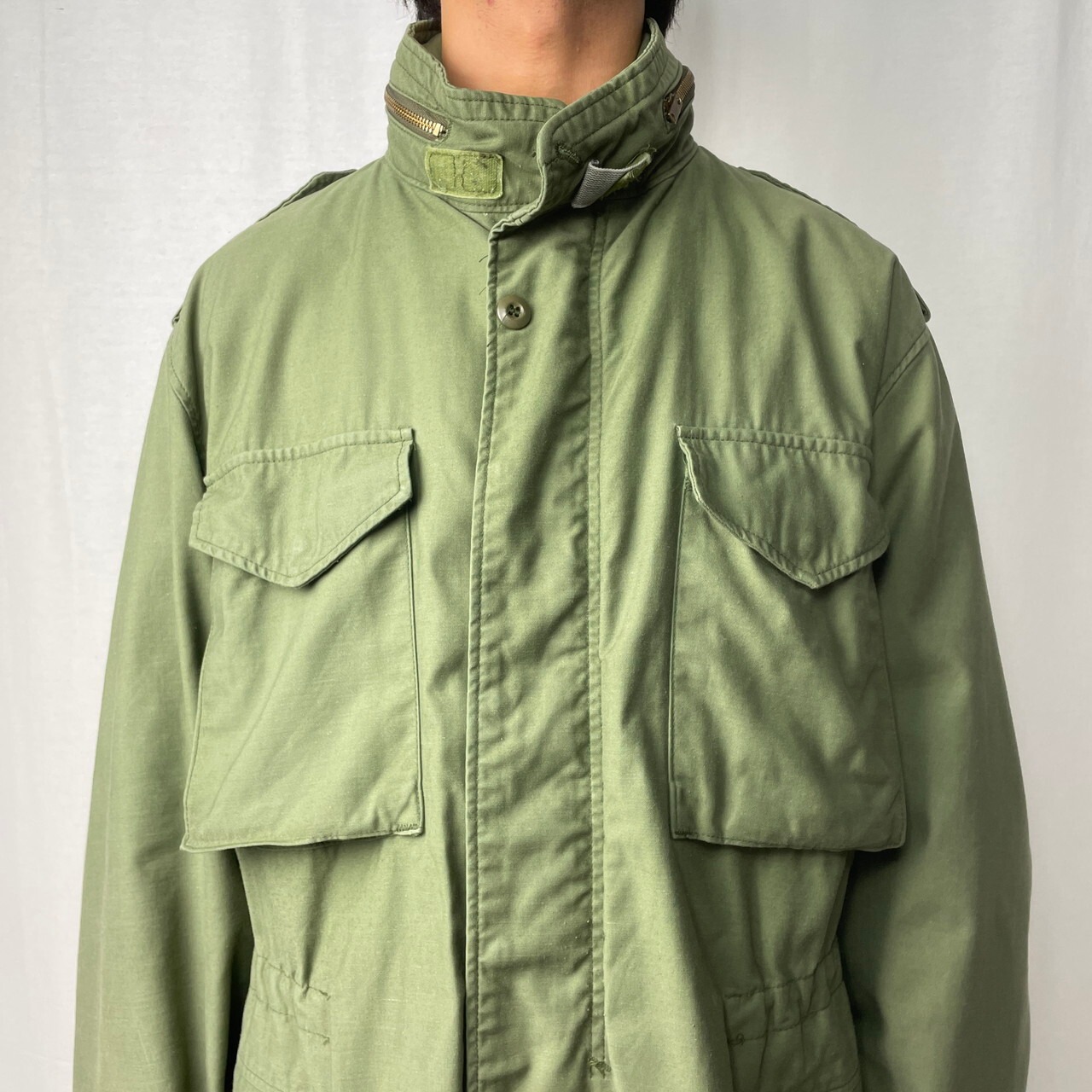 90年代 ALPHA INDUSTRIES アルファ 民間品 M-65 ミリタリー フィールド 