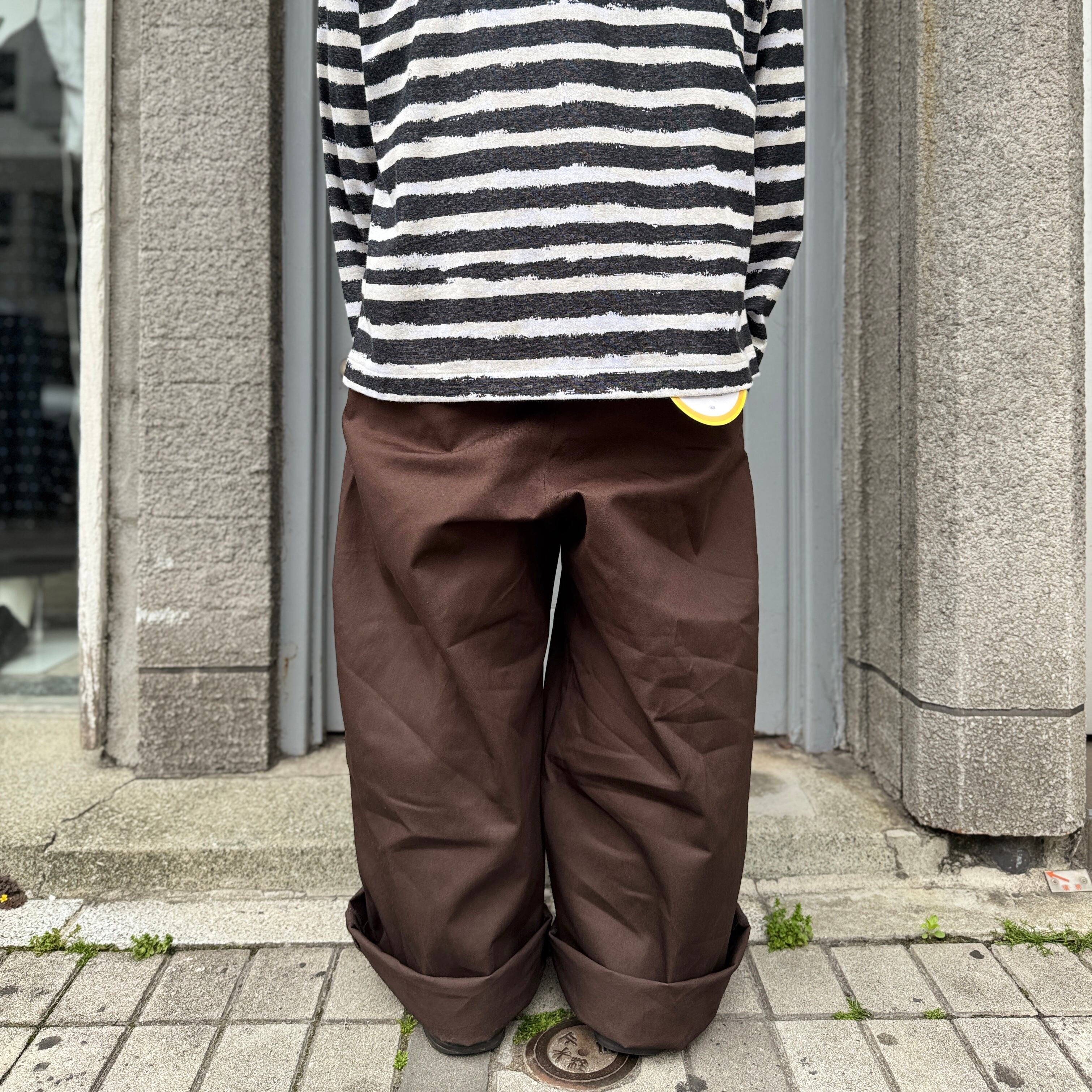 SHINYAKOZUKA / BAGGY WITH DICKIES(ISSUE#8) / BLACK | ふぁいん
