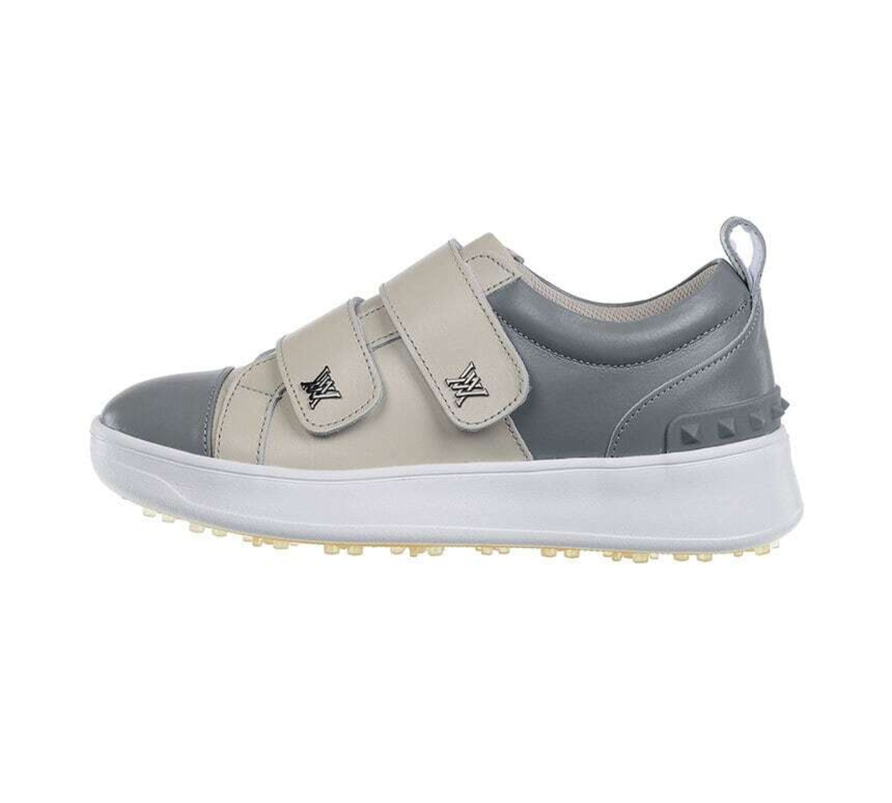 W Color Block Double Velcro Sneakers