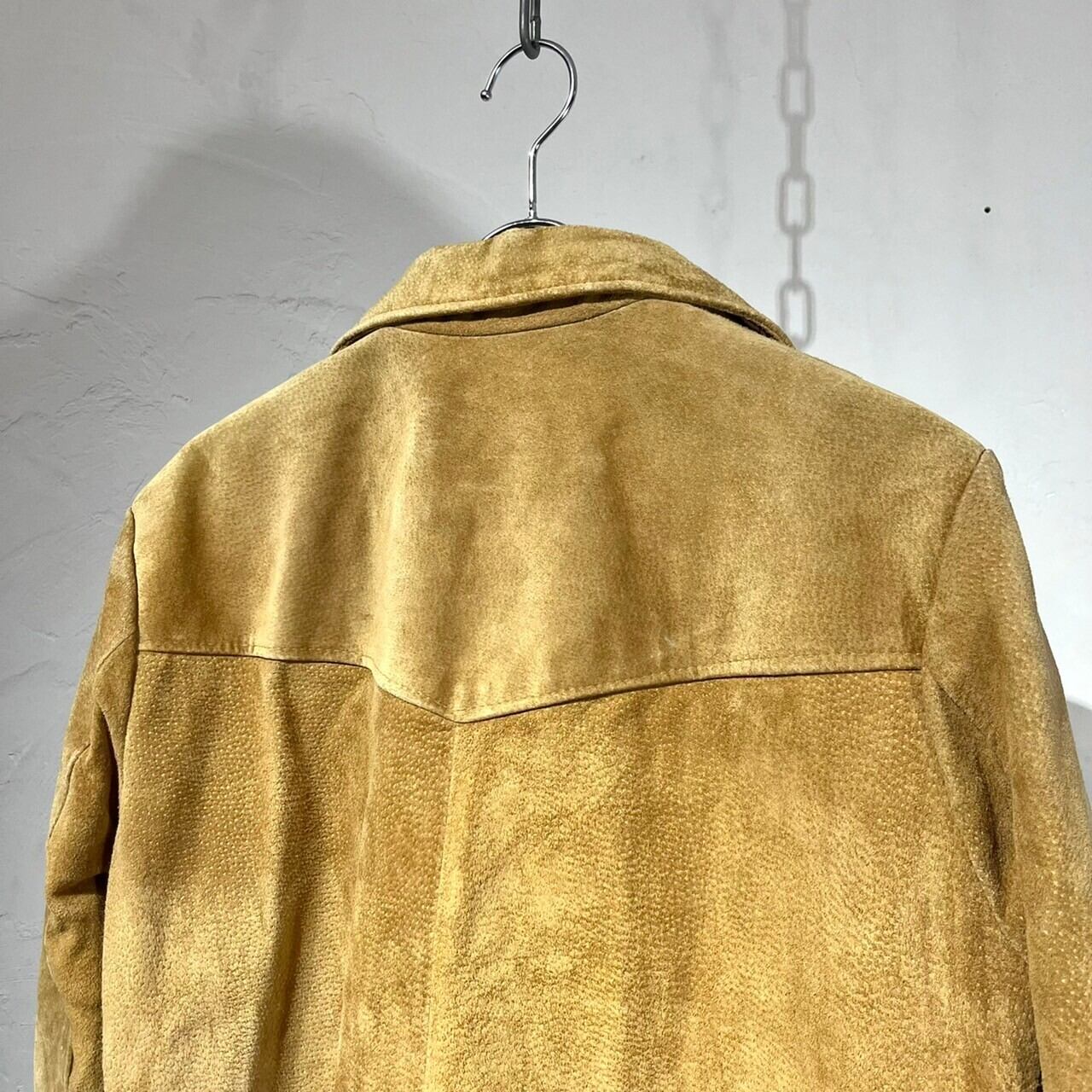 70~80s DEER SKIN Lace Up Pull Over | VOLAR