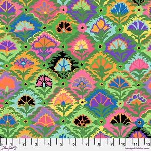 USAコットン　KAFFE FASSETT　ケイフファセット　Step Flower　KF194