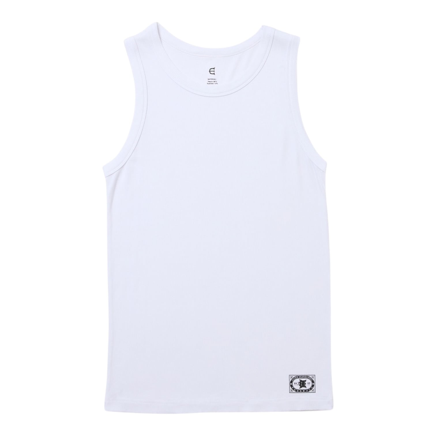 【Evisen Skateboards ゑ】MATCH LOGO TANK TOP (2 Pack)(White)〈国内送料無料〉
