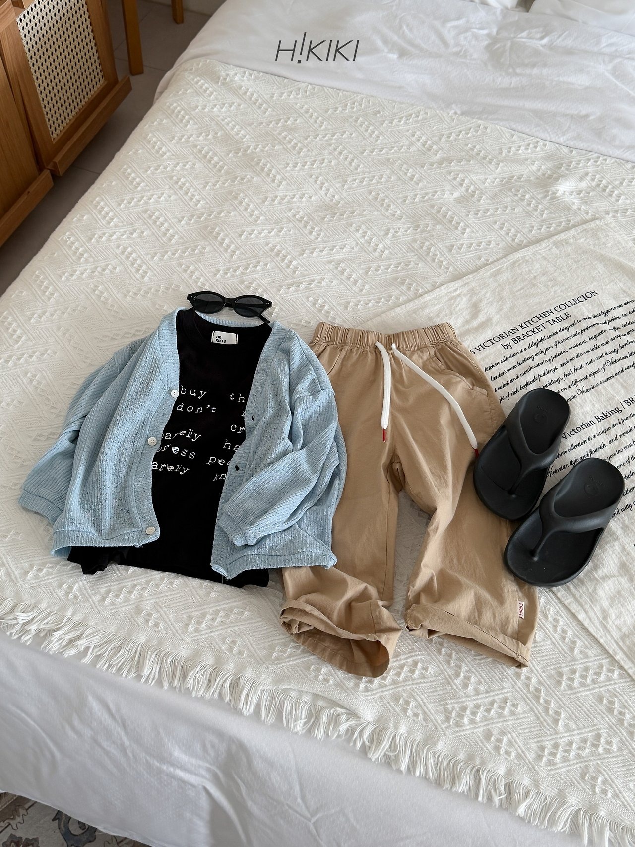 [H!KIKI] Over Sleeveless Tee (13/15/17/19) / [하이키키] 오버나시티 (13/15/17/19)