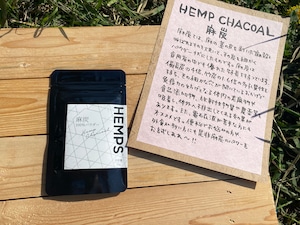 HEMPS 麻炭 100% パウダー(12g)