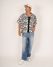 【#Re:room】HIGH WAISTE WIDE DENIM PANTS［REP330］