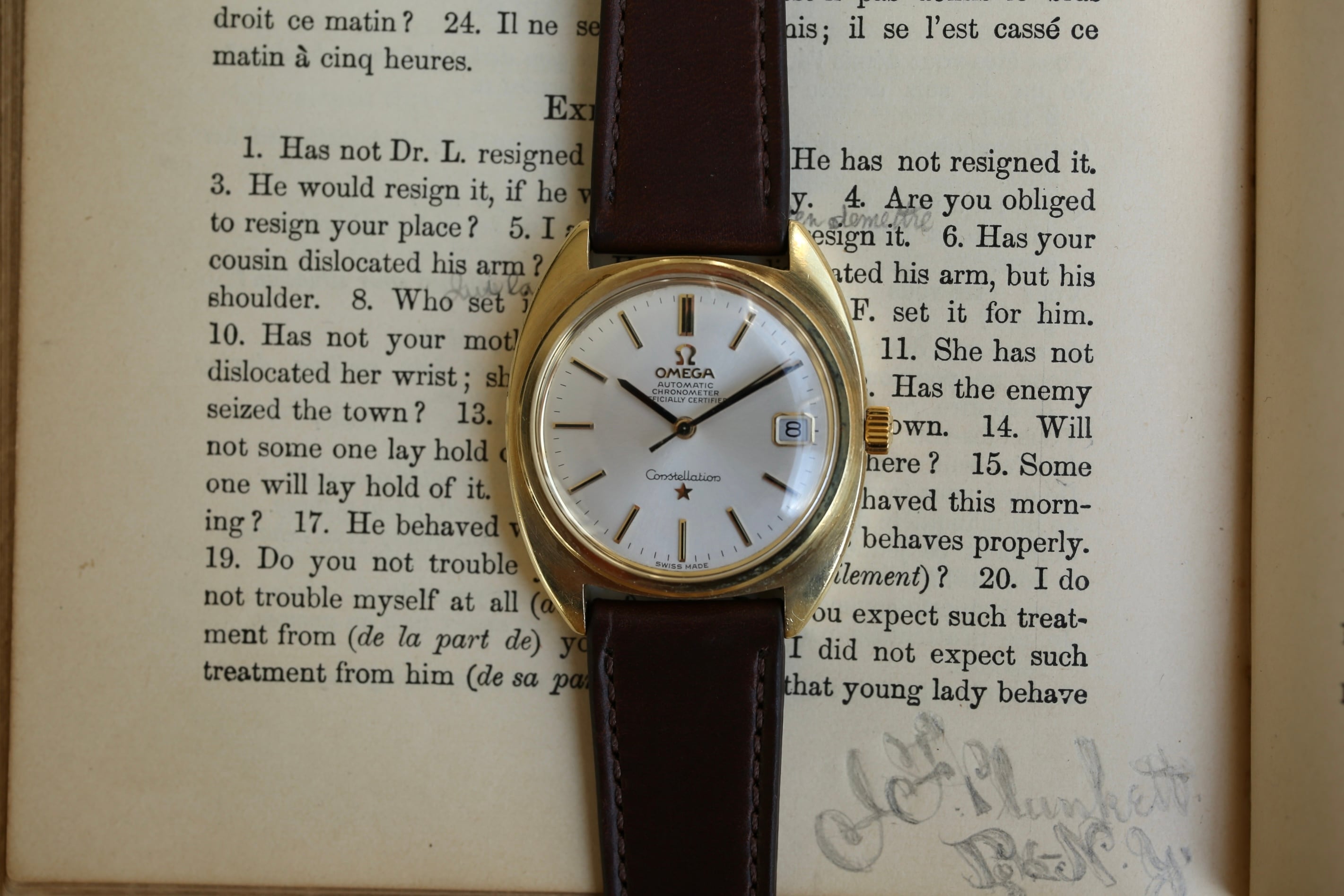 OH済 1968年製 オメガ コンステレーション 自動巻き レディース 極上品