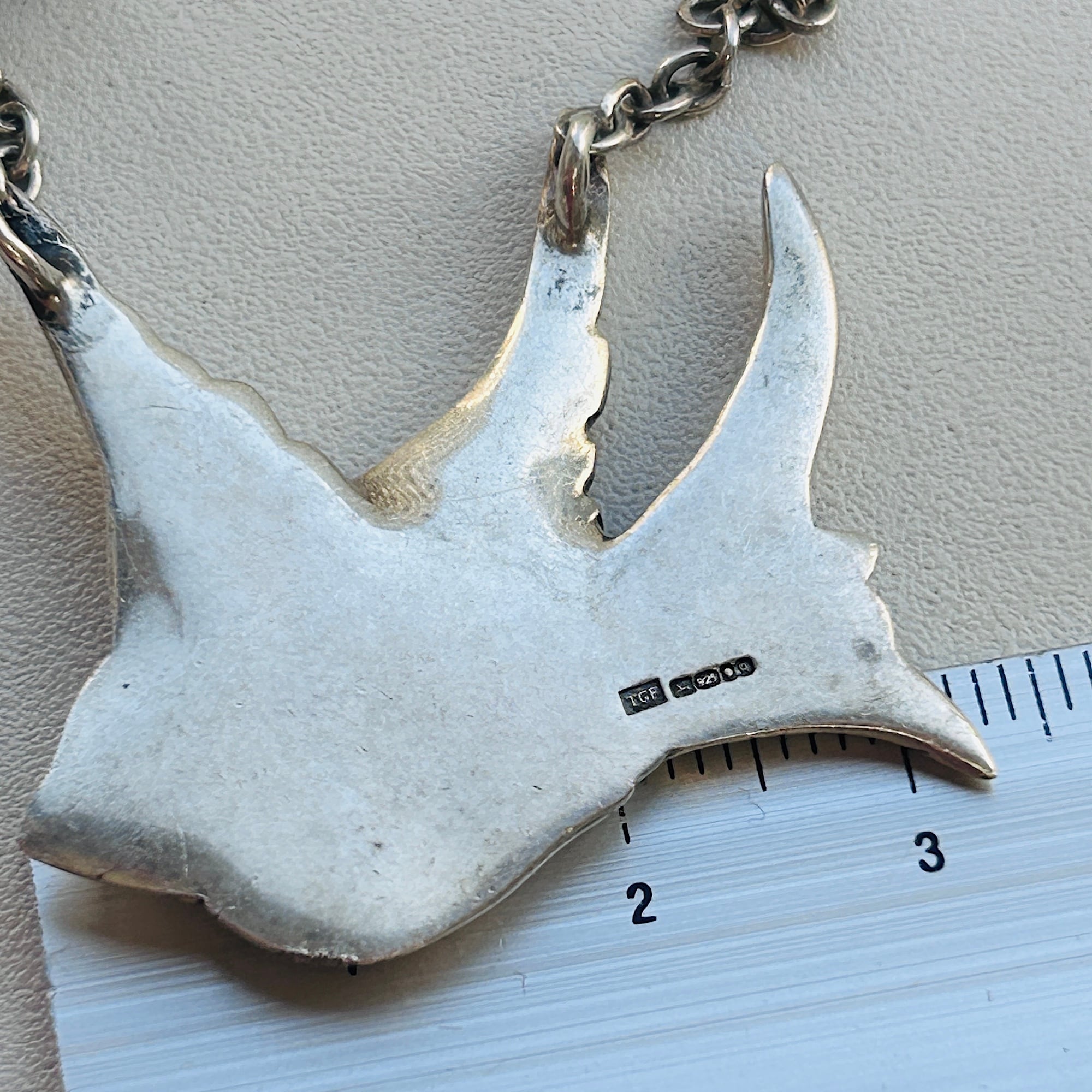 vintage 2015 The Great Frog Swallow 両吊りペンダントネックレス