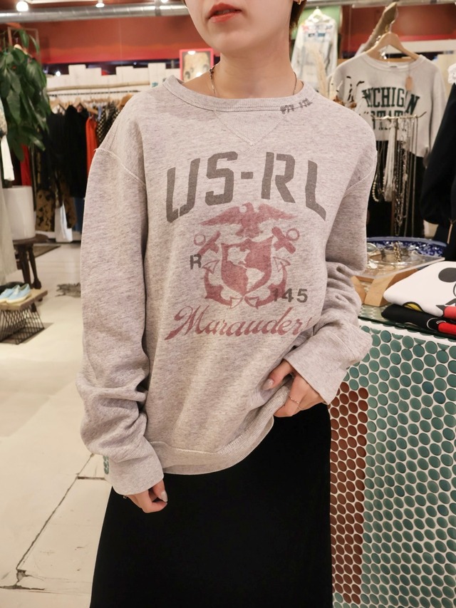 POLO Ralph Lauren military design print sweat【1827】