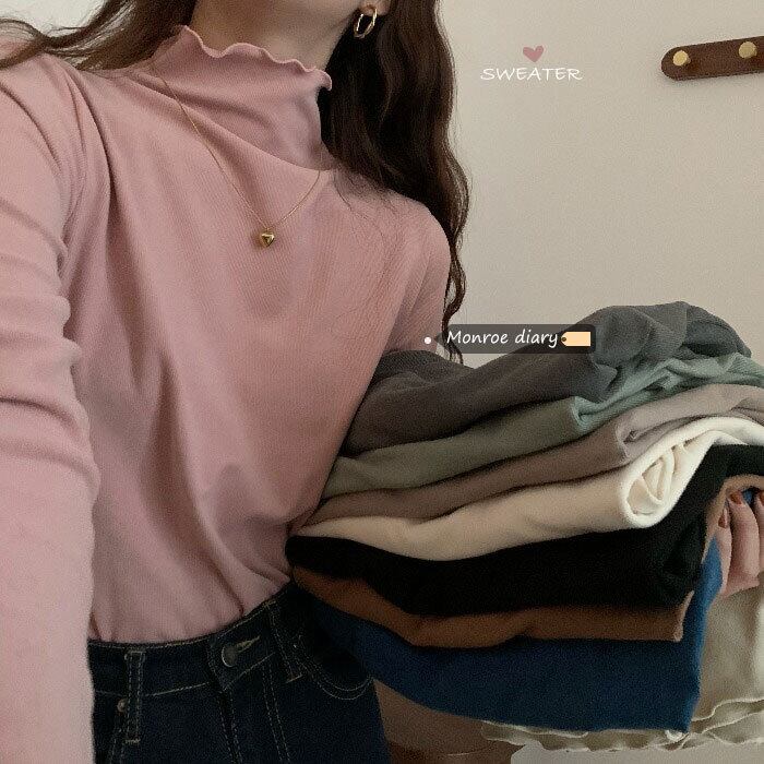 ルーズシャツ オータムウィンタースタイルTシャツ トップス ロング 秋物 冬物 モンロー94725920952