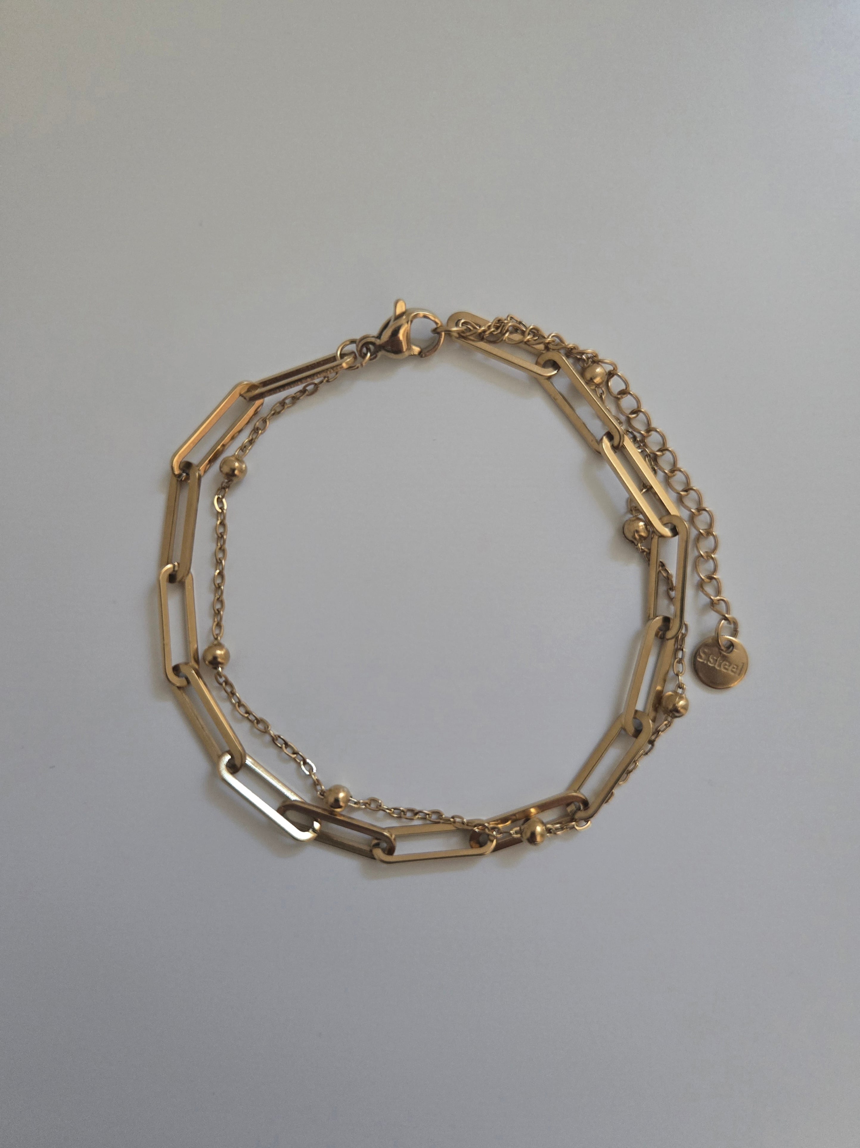 double-chain bracelet