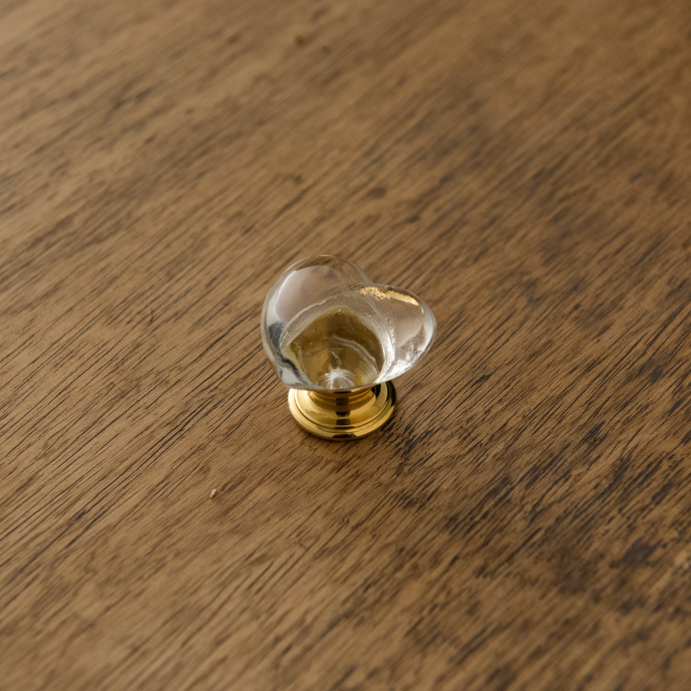 ガラスノブ Heart